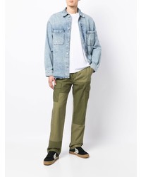 Мужская голубая джинсовая рубашка от Frame