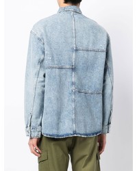 Мужская голубая джинсовая рубашка от Frame