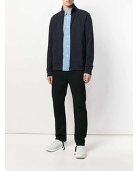 Мужская голубая джинсовая рубашка от A.P.C.