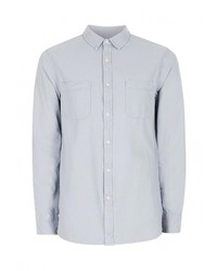 Мужская голубая джинсовая рубашка от Topman