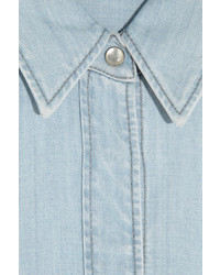 Женская голубая джинсовая рубашка от Acne