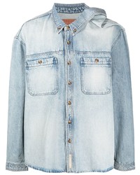 Мужская голубая джинсовая рубашка от Y/Project