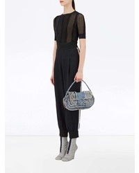 Голубая джинсовая сумочка от Fendi