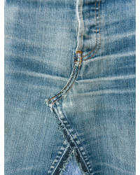 Голубая джинсовая юбка от RE/DONE