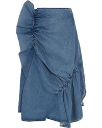 Голубая джинсовая юбка от J.W.Anderson