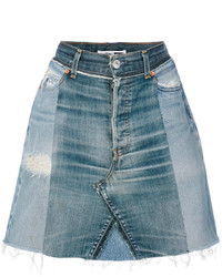 Голубая джинсовая юбка от RE/DONE