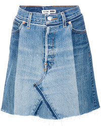 Голубая джинсовая юбка от RE/DONE
