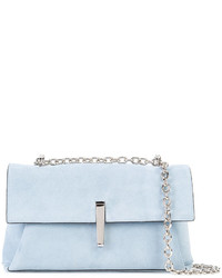 Женская голубая замшевая сумка от Hayward