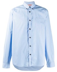 Мужская голубая классическая рубашка от Acne Studios