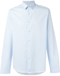 Мужская голубая классическая рубашка от AMI Alexandre Mattiussi