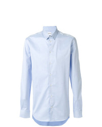 Мужская голубая классическая рубашка от Armani Collezioni