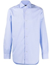Мужская голубая классическая рубашка от Barba