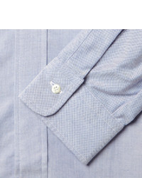 Мужская голубая классическая рубашка от Brooks Brothers