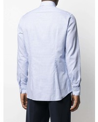 Мужская голубая классическая рубашка от Xacus