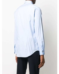 Мужская голубая классическая рубашка от Paul Smith