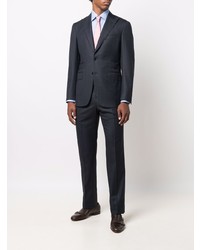 Мужская голубая классическая рубашка от BOSS