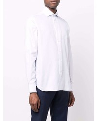 Мужская голубая классическая рубашка от Corneliani