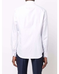 Мужская голубая классическая рубашка от Corneliani