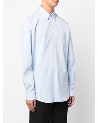 Мужская голубая классическая рубашка от DSQUARED2