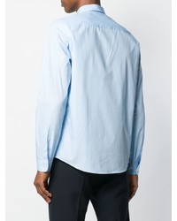 Мужская голубая классическая рубашка от Ami Paris