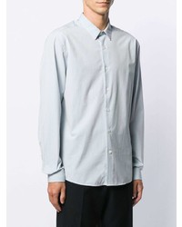 Мужская голубая классическая рубашка от Ami Paris