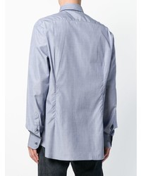 Мужская голубая классическая рубашка от Paul & Shark