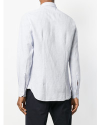 Мужская голубая классическая рубашка от Orian