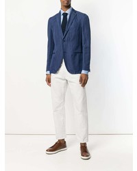 Мужская голубая классическая рубашка от Orian