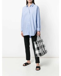 Женская голубая классическая рубашка от Sofie D'hoore