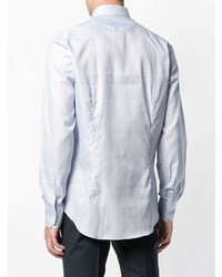 Мужская голубая классическая рубашка от Lanvin