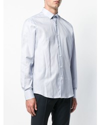 Мужская голубая классическая рубашка от Lanvin
