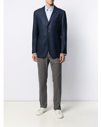 Мужская голубая классическая рубашка от Nn07