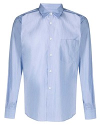 Мужская голубая классическая рубашка от Comme des Garcons Homme Deux