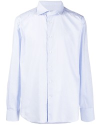Мужская голубая классическая рубашка от Corneliani
