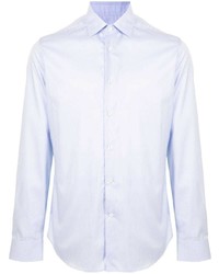 Мужская голубая классическая рубашка от Corneliani