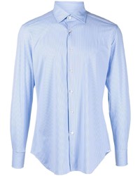 Мужская голубая классическая рубашка от Dell'oglio