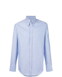 Мужская голубая классическая рубашка от DSQUARED2