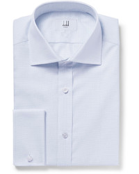 Мужская голубая классическая рубашка от Dunhill