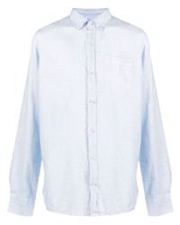 Мужская голубая классическая рубашка от ECOALF