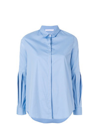 Женская голубая классическая рубашка от Fabiana Filippi