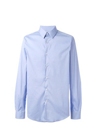 Мужская голубая классическая рубашка от Fashion Clinic Timeless