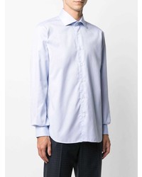 Мужская голубая классическая рубашка от Corneliani
