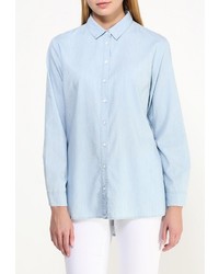 Женская голубая классическая рубашка от Glamorous