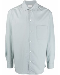 Мужская голубая классическая рубашка от Lemaire