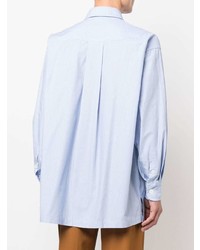 Мужская голубая классическая рубашка от Kenzo