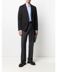 Мужская голубая классическая рубашка от DSQUARED2