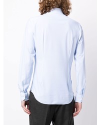 Мужская голубая классическая рубашка от Corneliani