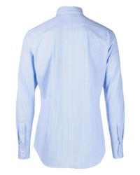 Мужская голубая классическая рубашка от Dell'oglio