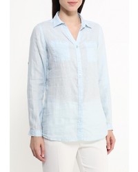 Женская голубая классическая рубашка от Mavi