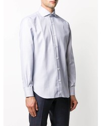 Мужская голубая классическая рубашка от Barba